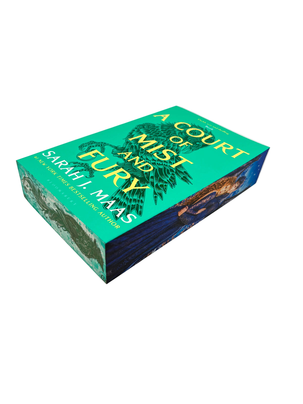 A Court Of Mist and Fury with printed edges - Sarah J. Maas