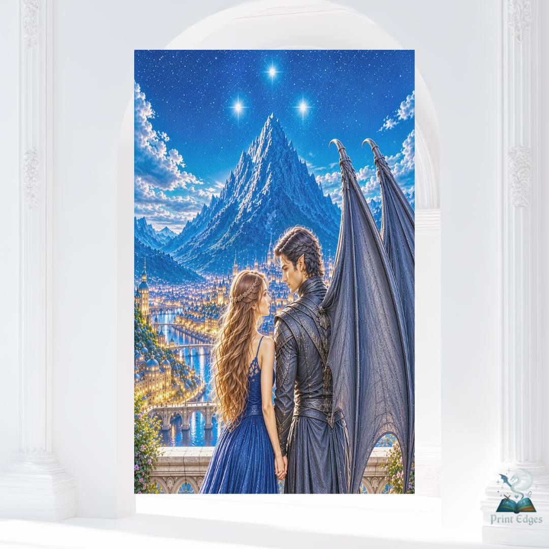 Design printed edges - ACOTAR set - model 4