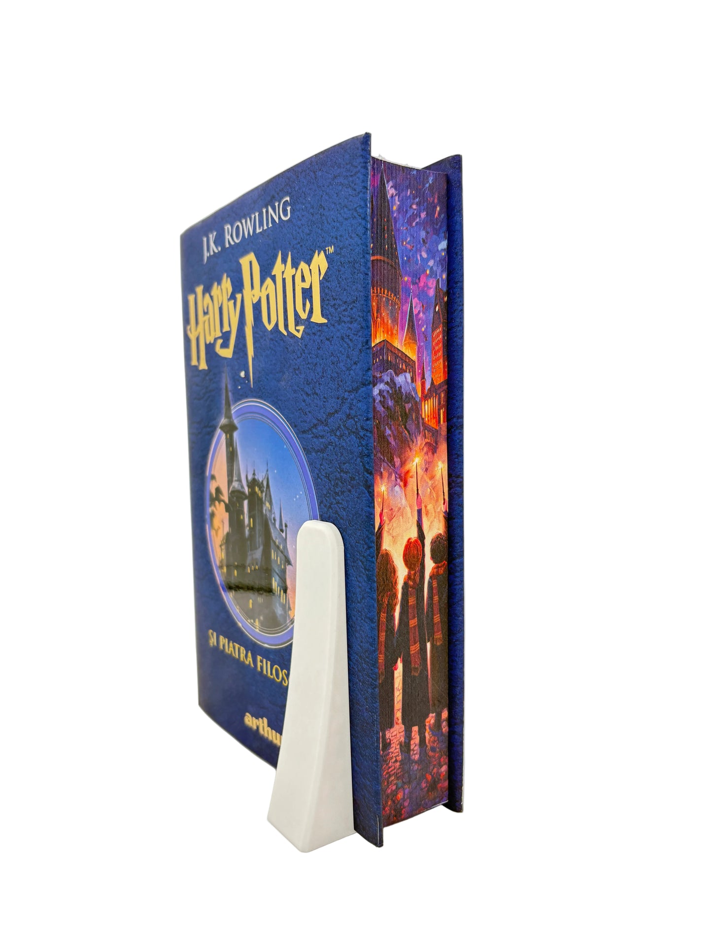 Seria Harry Potter cu printed edges - 7 volume: imagine inspirata din Harry Potter și piatra filosofală