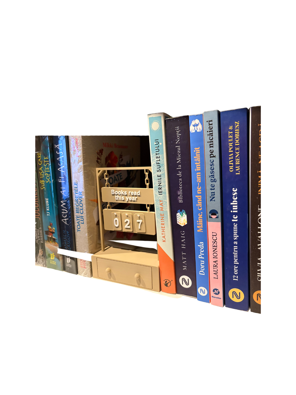 Câte cărți ai citit anul acesta? – Obiect Bookish 3D