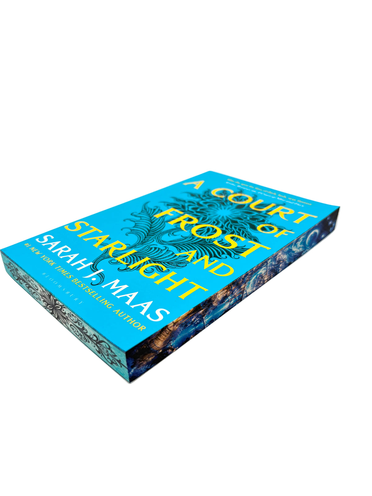 A Court of Frost and Starlight with printed edges - Sarah J. Maas