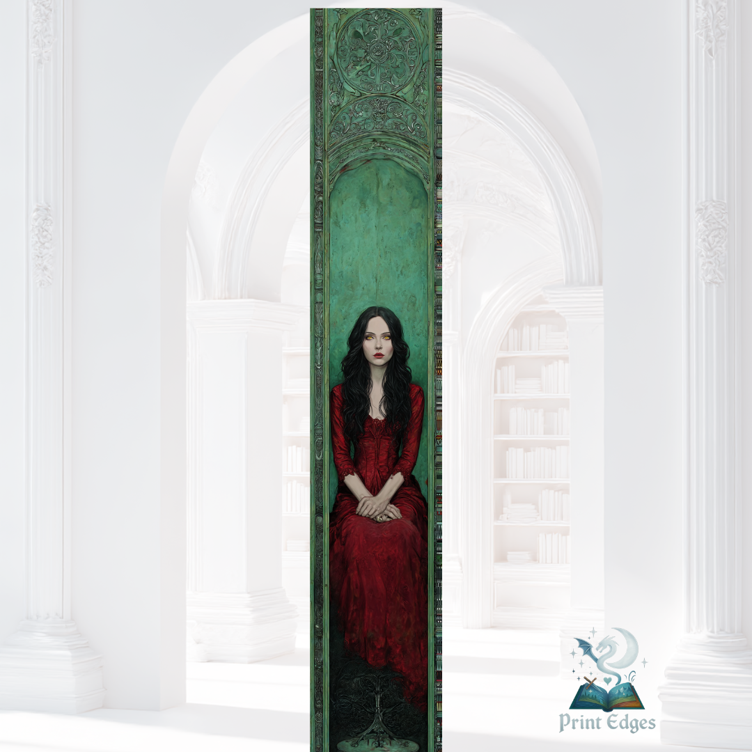 Design printed edges - Două coroane înlănțuite