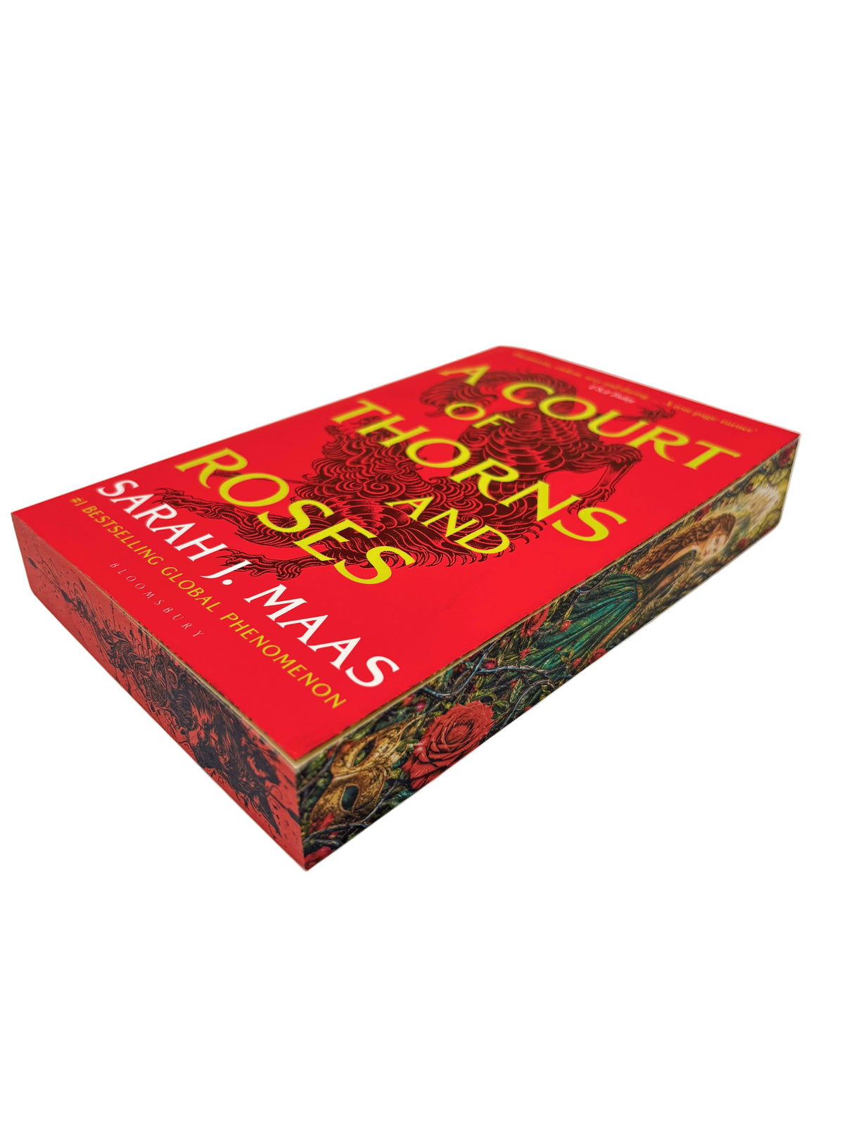 A Court Of Thorns And Roses with printed edges - Sarah J. Maas