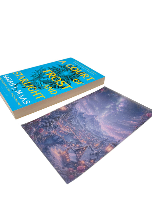 Overlay "A Court of Frost and Starlight" – Velaris - ilustrație detașabilă