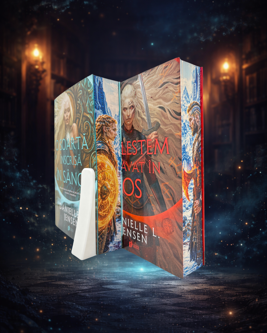 Saga celor nesortiți - 2 volume - printed edges