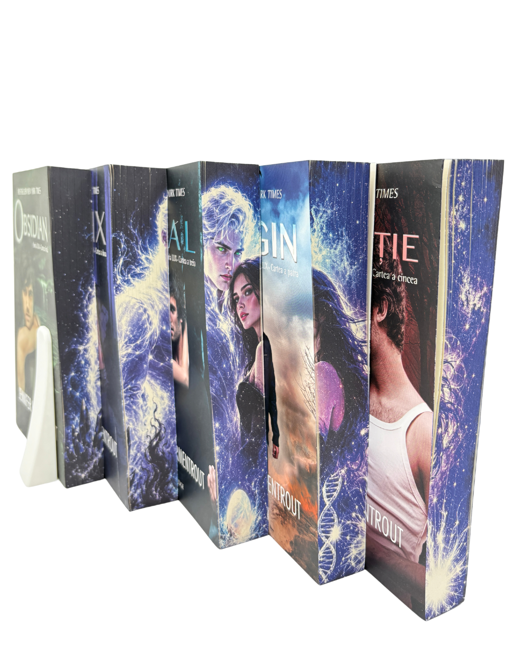 Seria LUX - printed edges - 5 volume - Jennifer L. Armentrout
