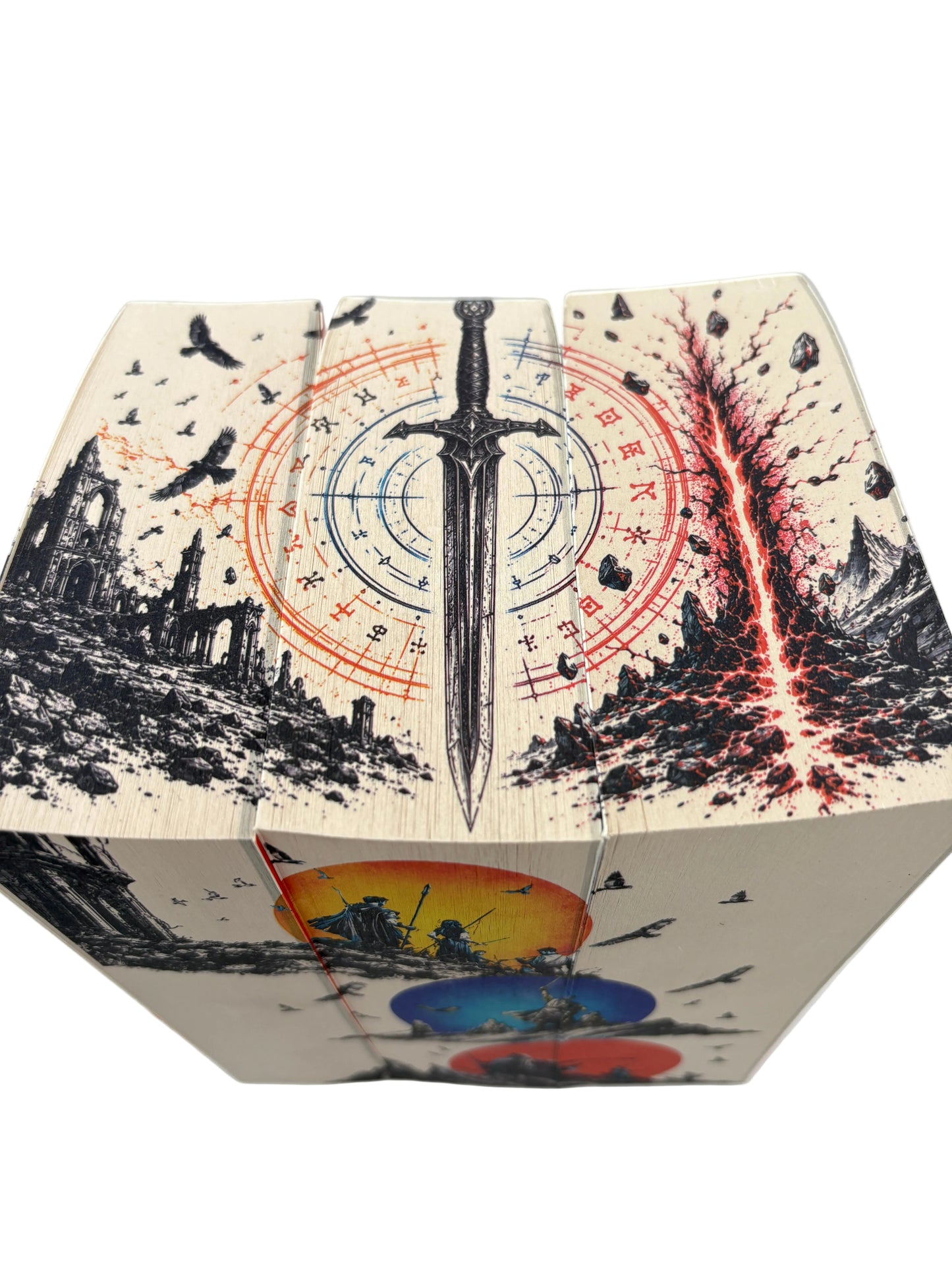 The Licanius Trilogy - printed edges - 3 volume
