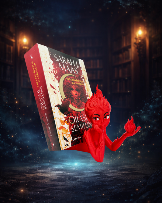 Suport de carte Spiritul Focului - Inspirație Crescent City