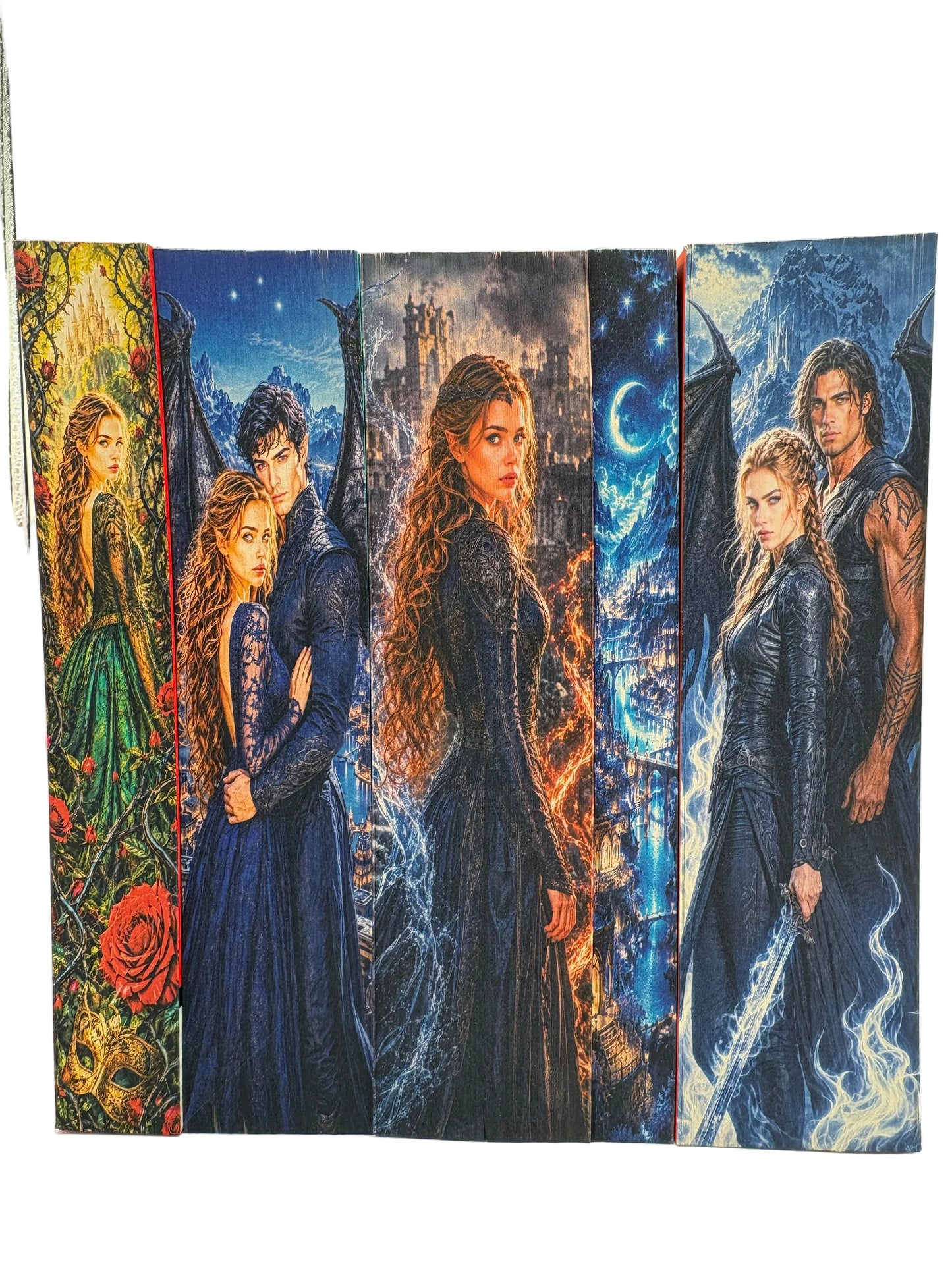 ACOTAR set with printed edges - Sarah J. Maas