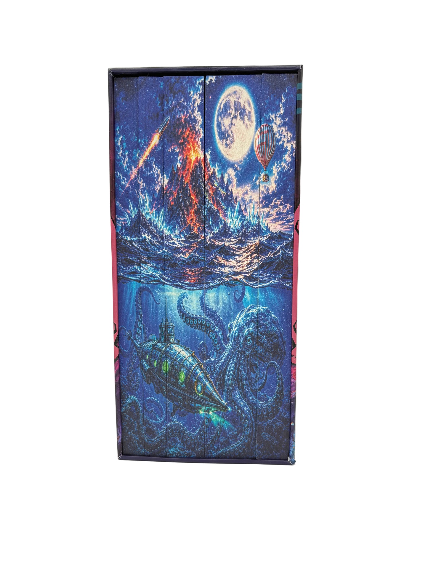 Box set Jules Verne - printed edges - 5 volume