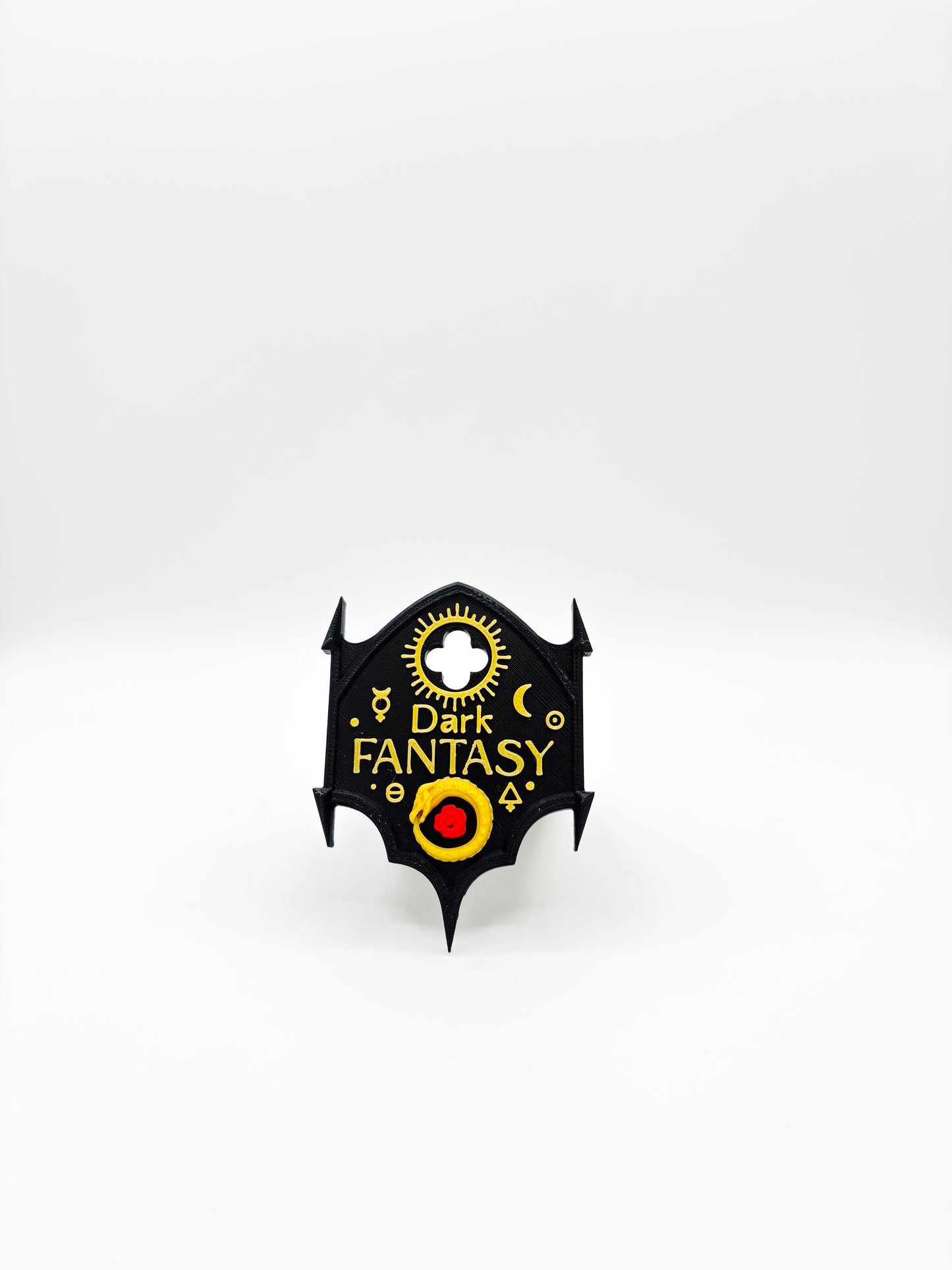 Dark Fantasy - Plăcuță decorativă pentru bibliotecă