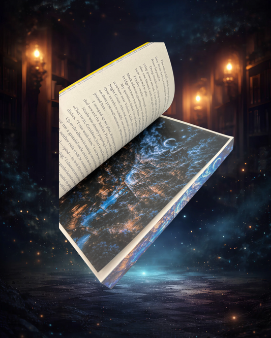 Overlay A Court Of Frost And Starlight - ilustrație detașabilă