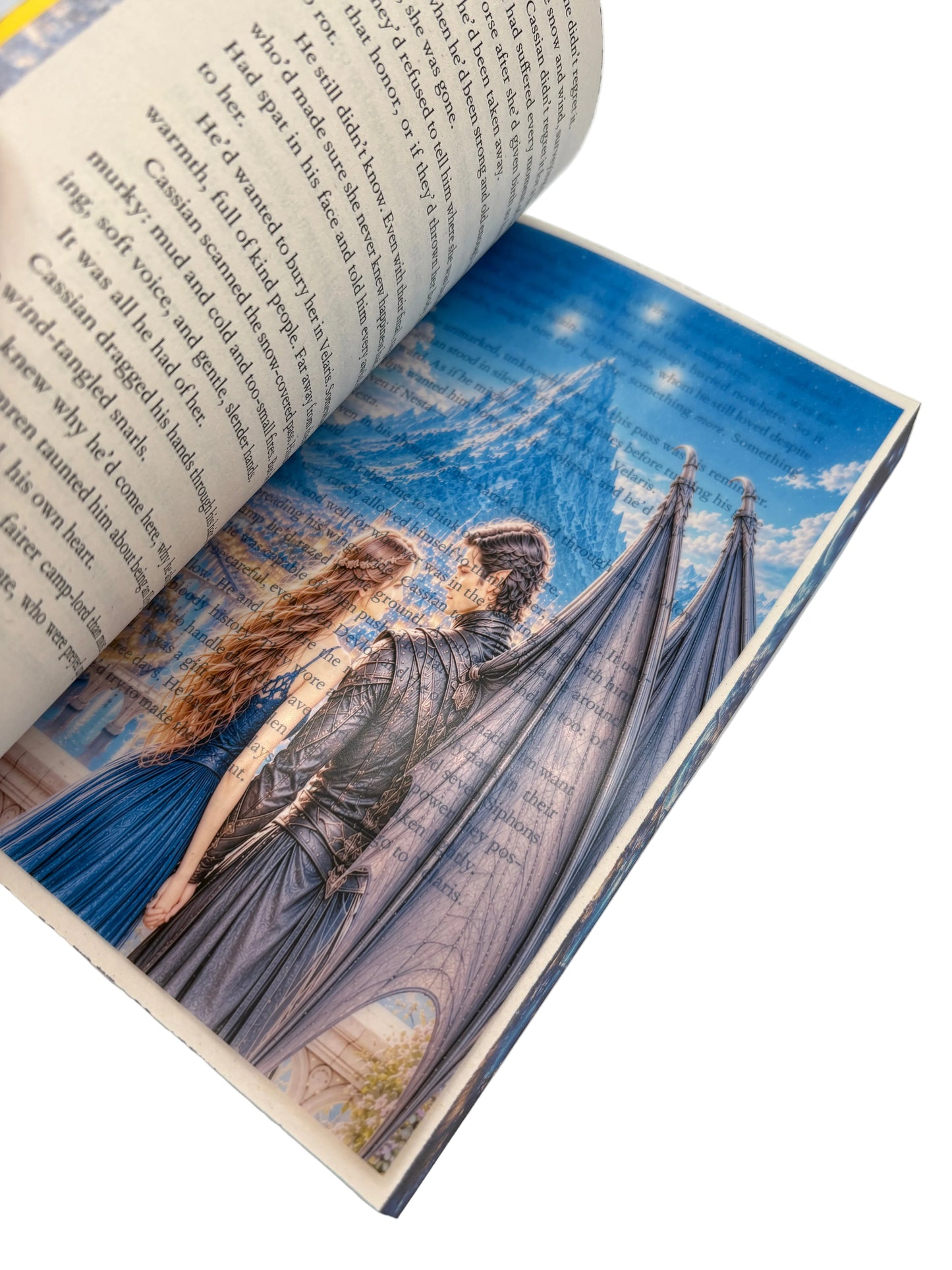 Overlay ACOTAR - Feyre si Rhysand - ilustrație detașabilă