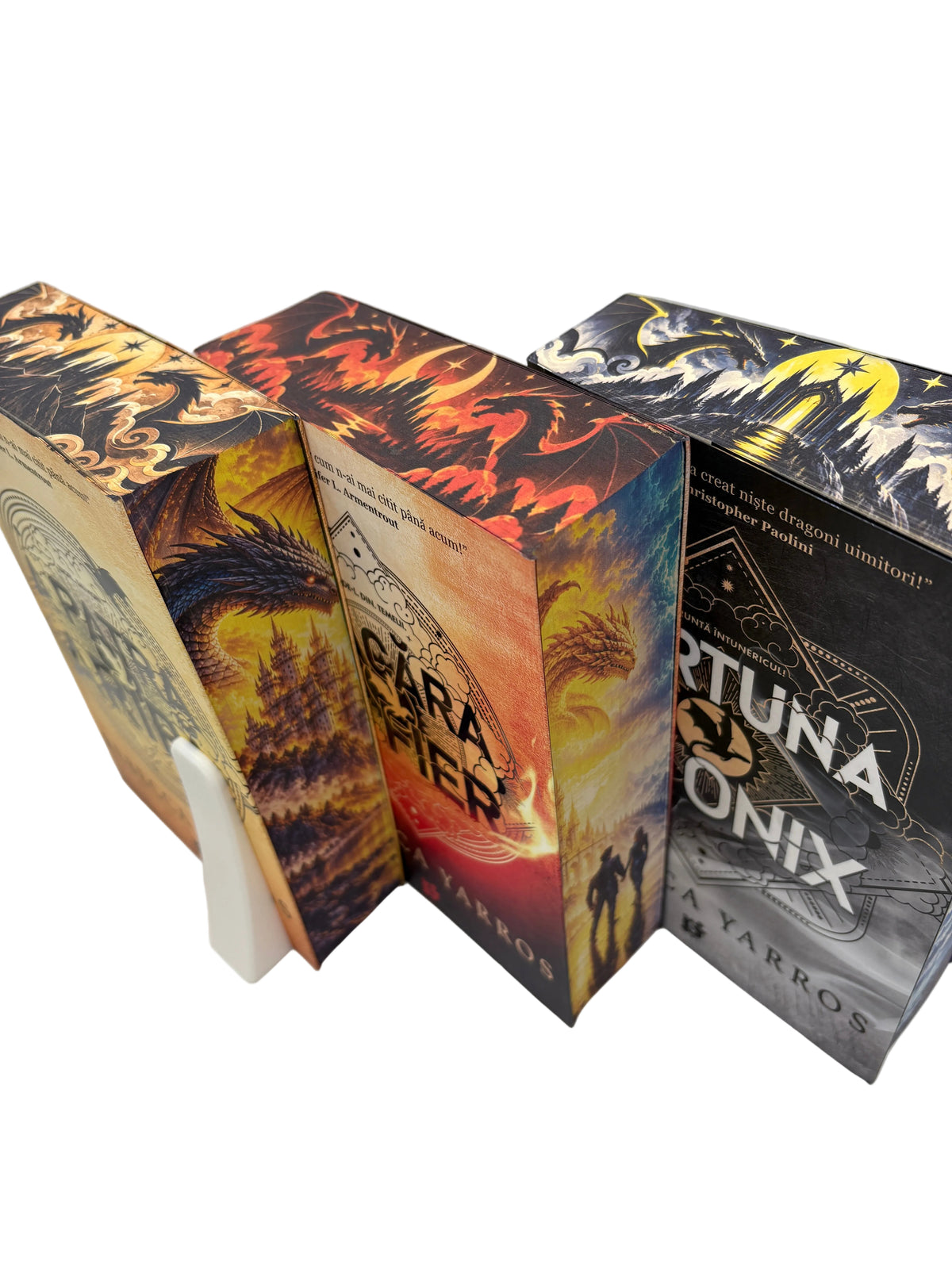 Pachet 'A patra aripă' - 3 volume printed edges - design 2