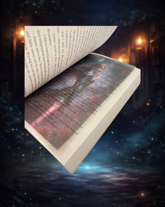 Overlay "A Court of Wings and Ruin"- ilustrație detașabilă