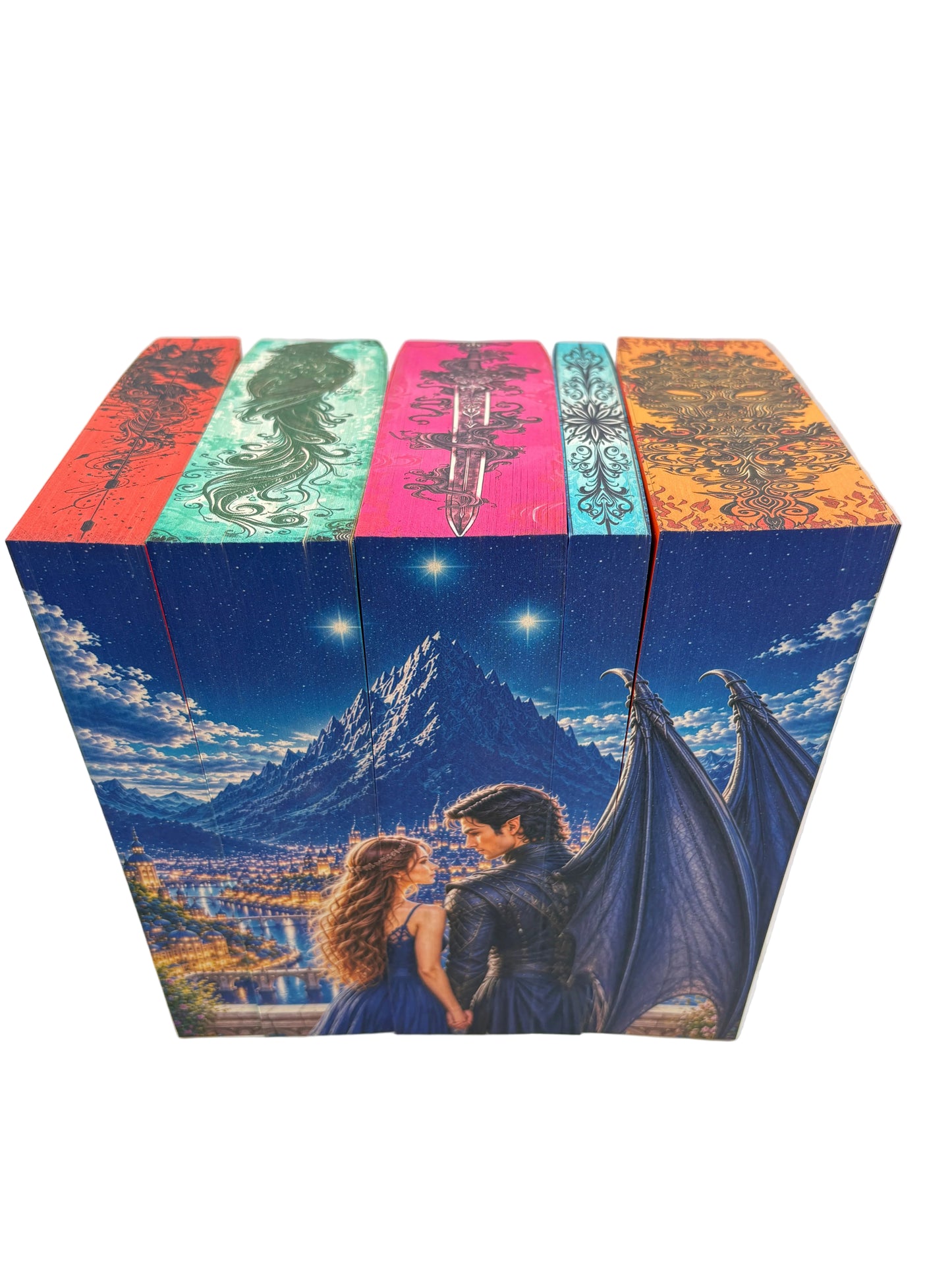 Acotar set - printed edges - model 4