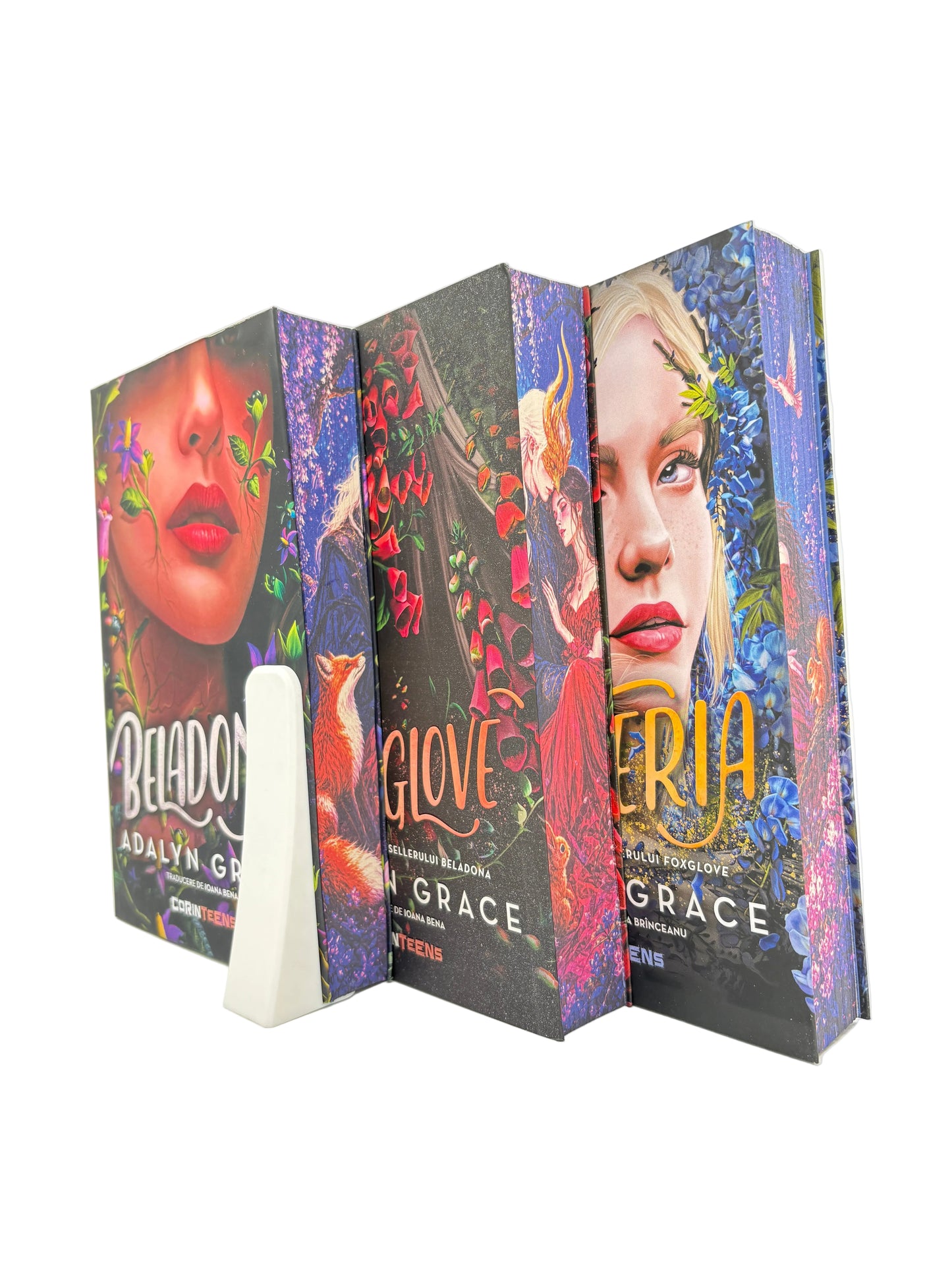 Seria Beladona - printed edges (Beladona, Foxglove, Wisteria)