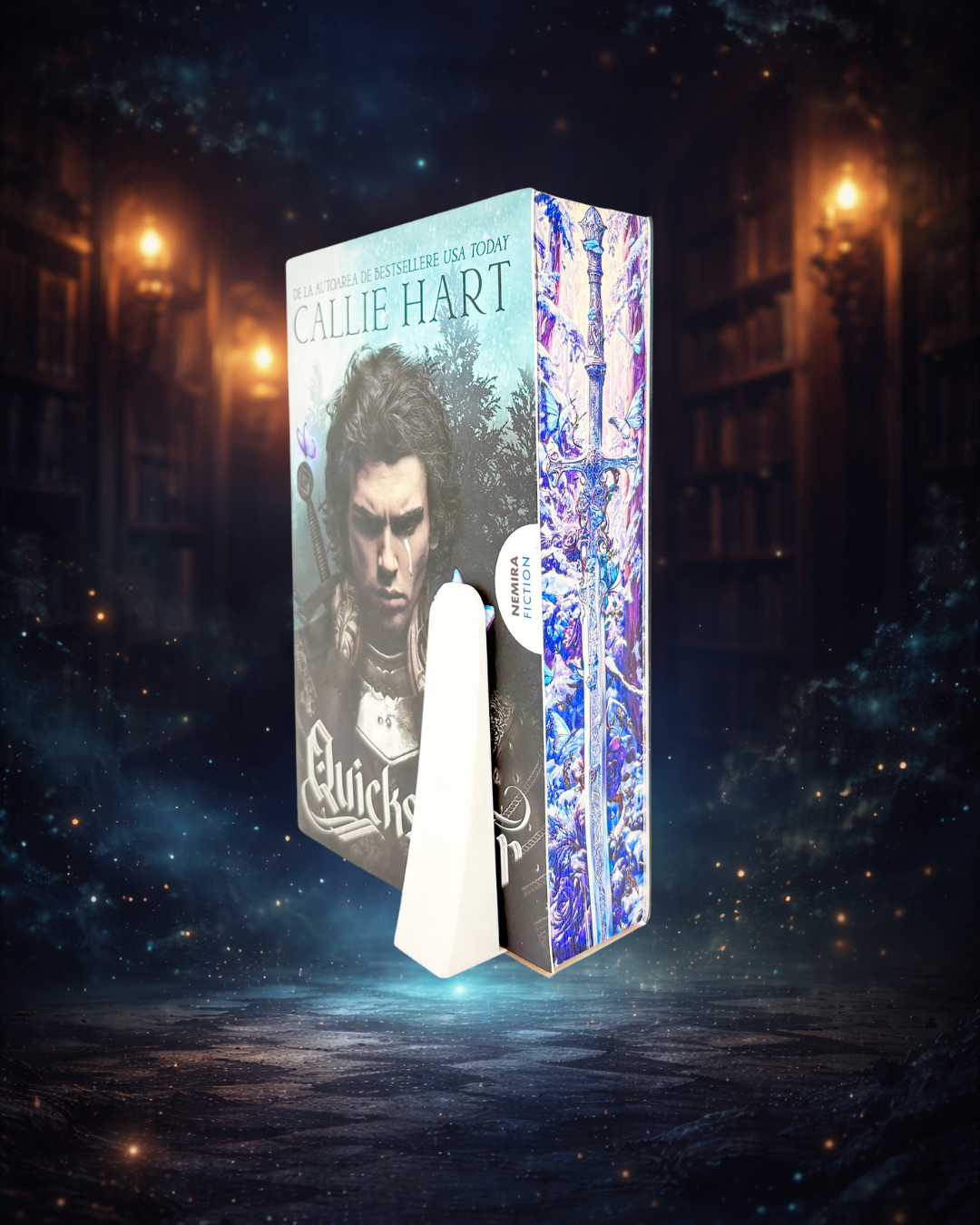 Quicksilver cu printed edges - Callie Hart