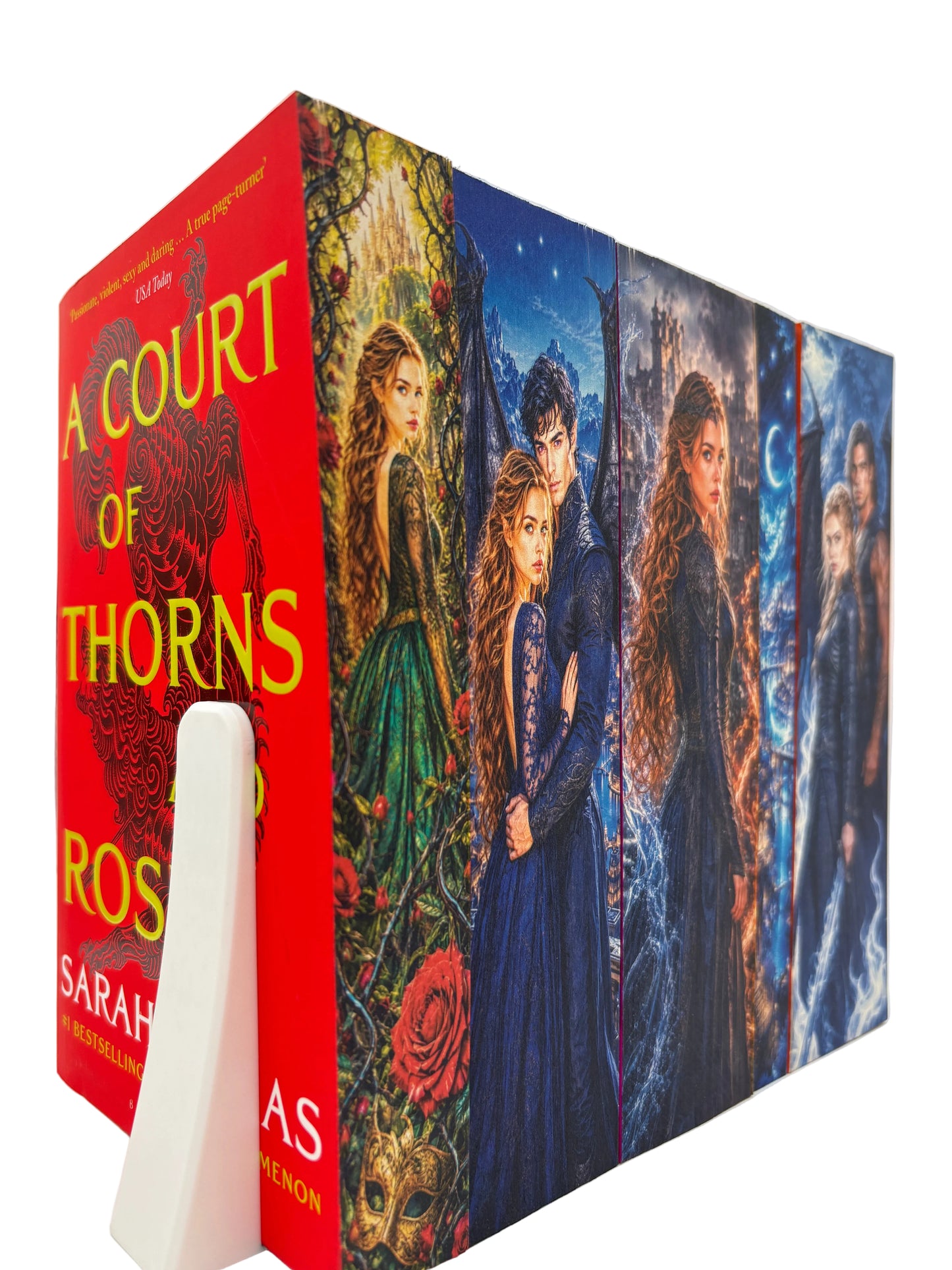 ACOTAR set with printed edges - Sarah J. Maas