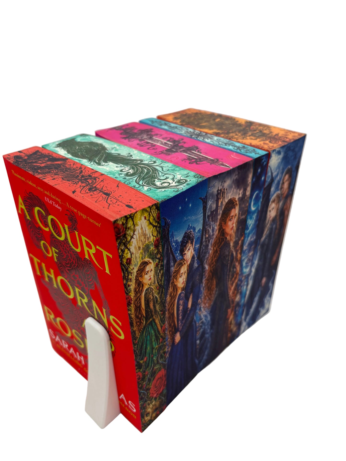 ACOTAR set with printed edges - Sarah J. Maas