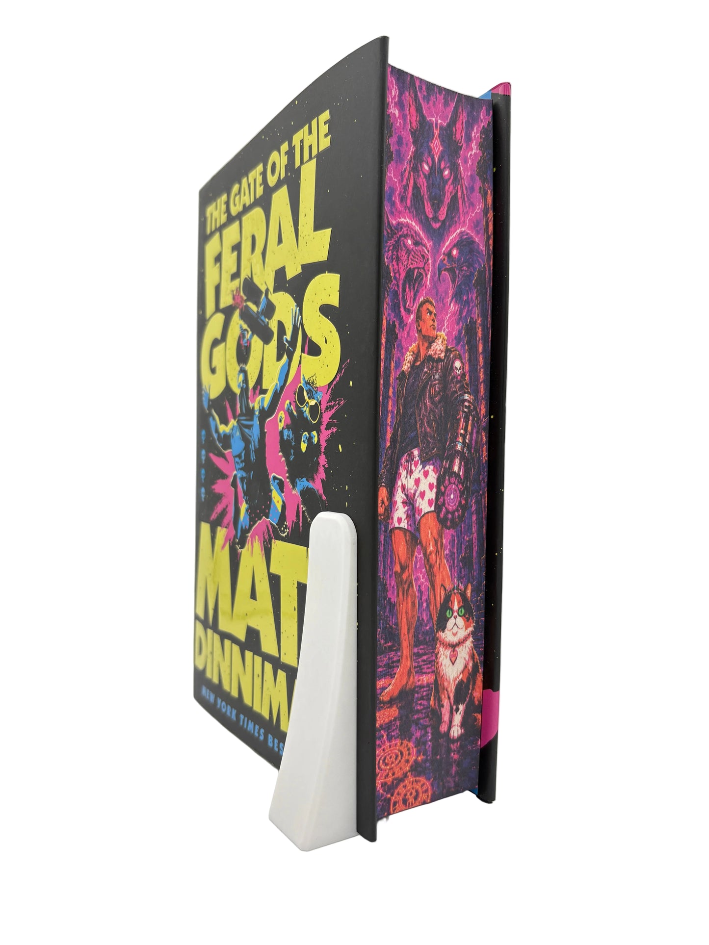The Gate of The Feral Gods - printed edges - Matt Dinniman