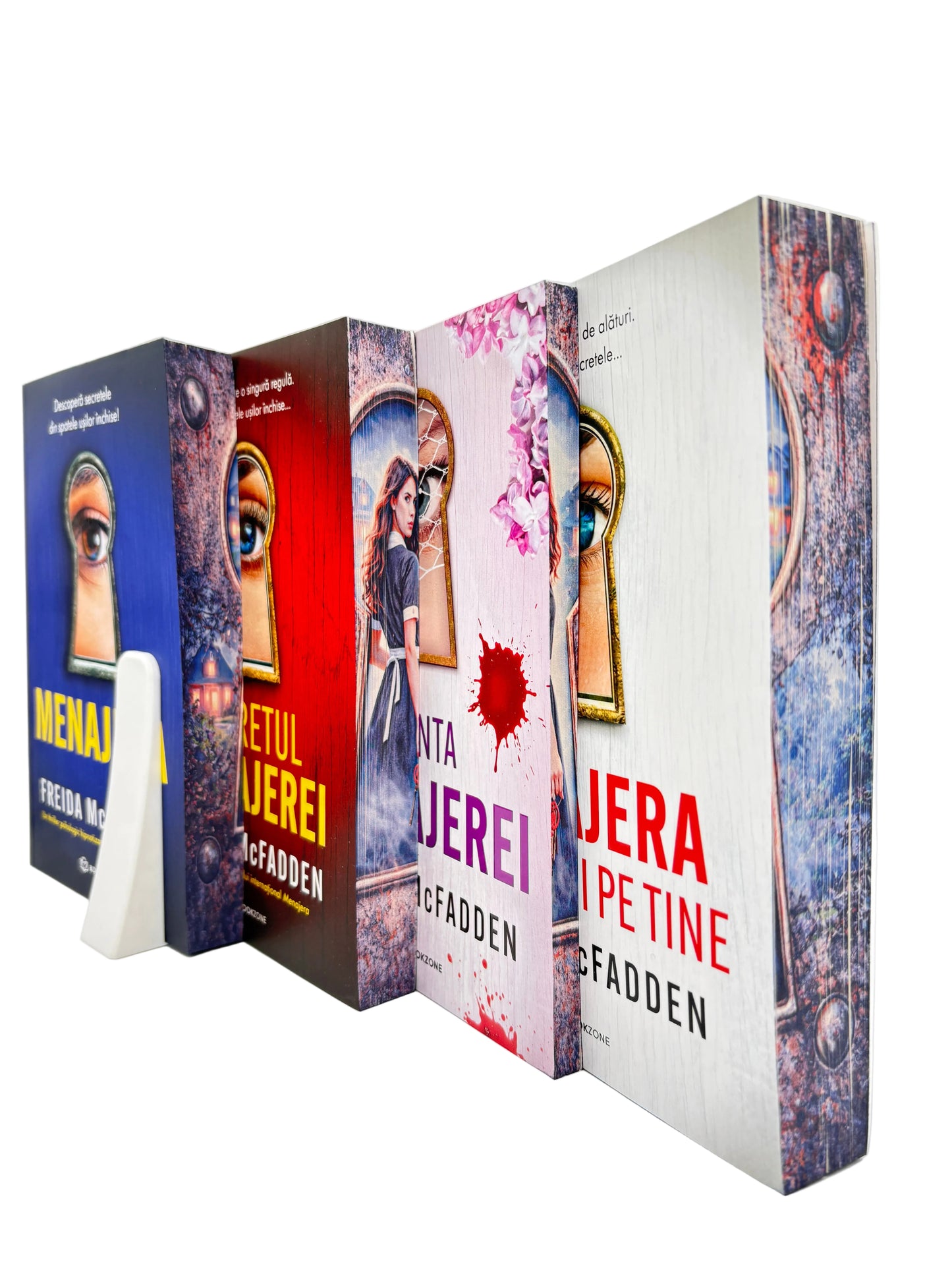 Seria "Menajera" - 4 volume cu printed edges - Freida McFadden