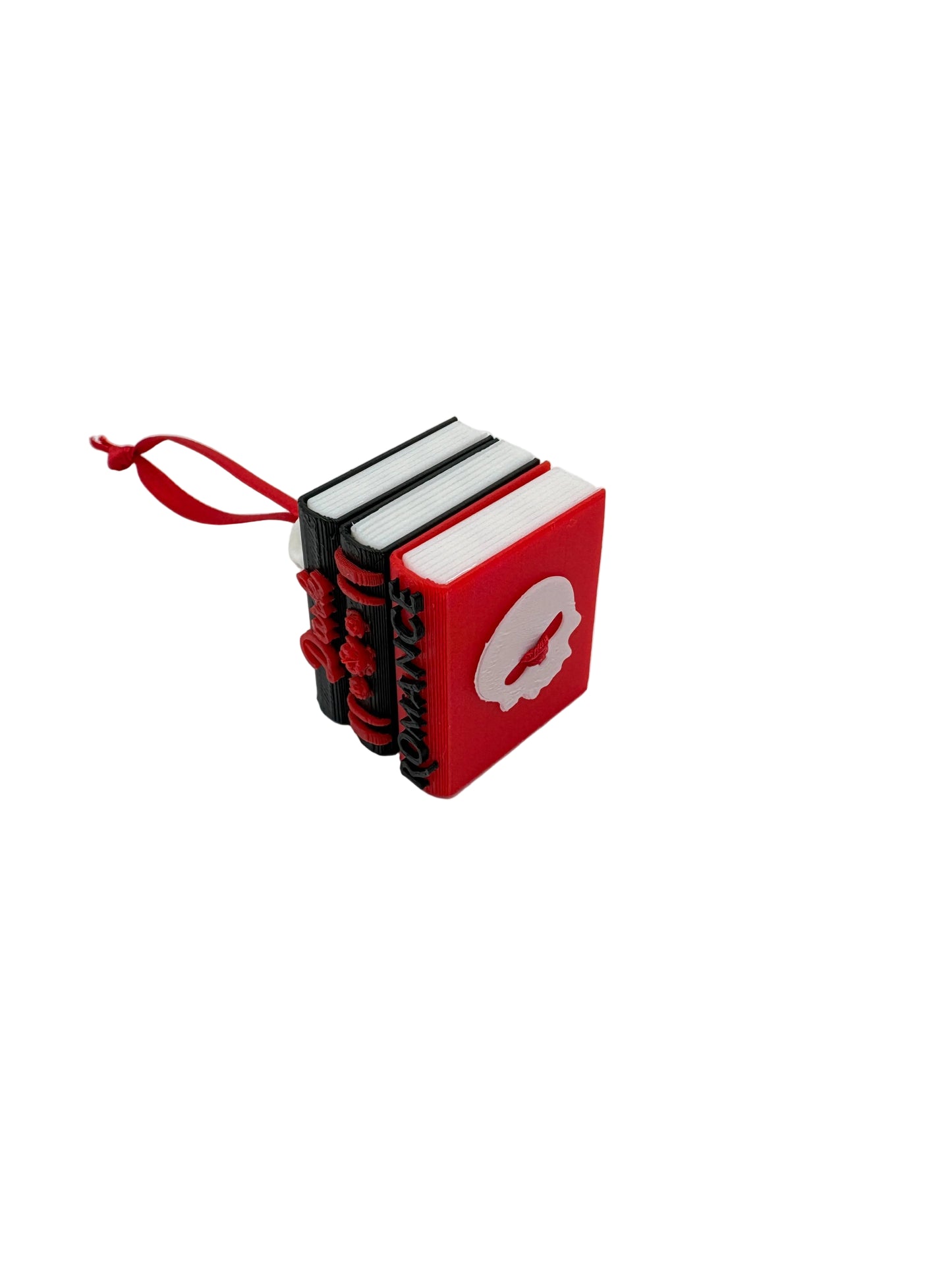 Bookish ornament inspired by the Lights Out series