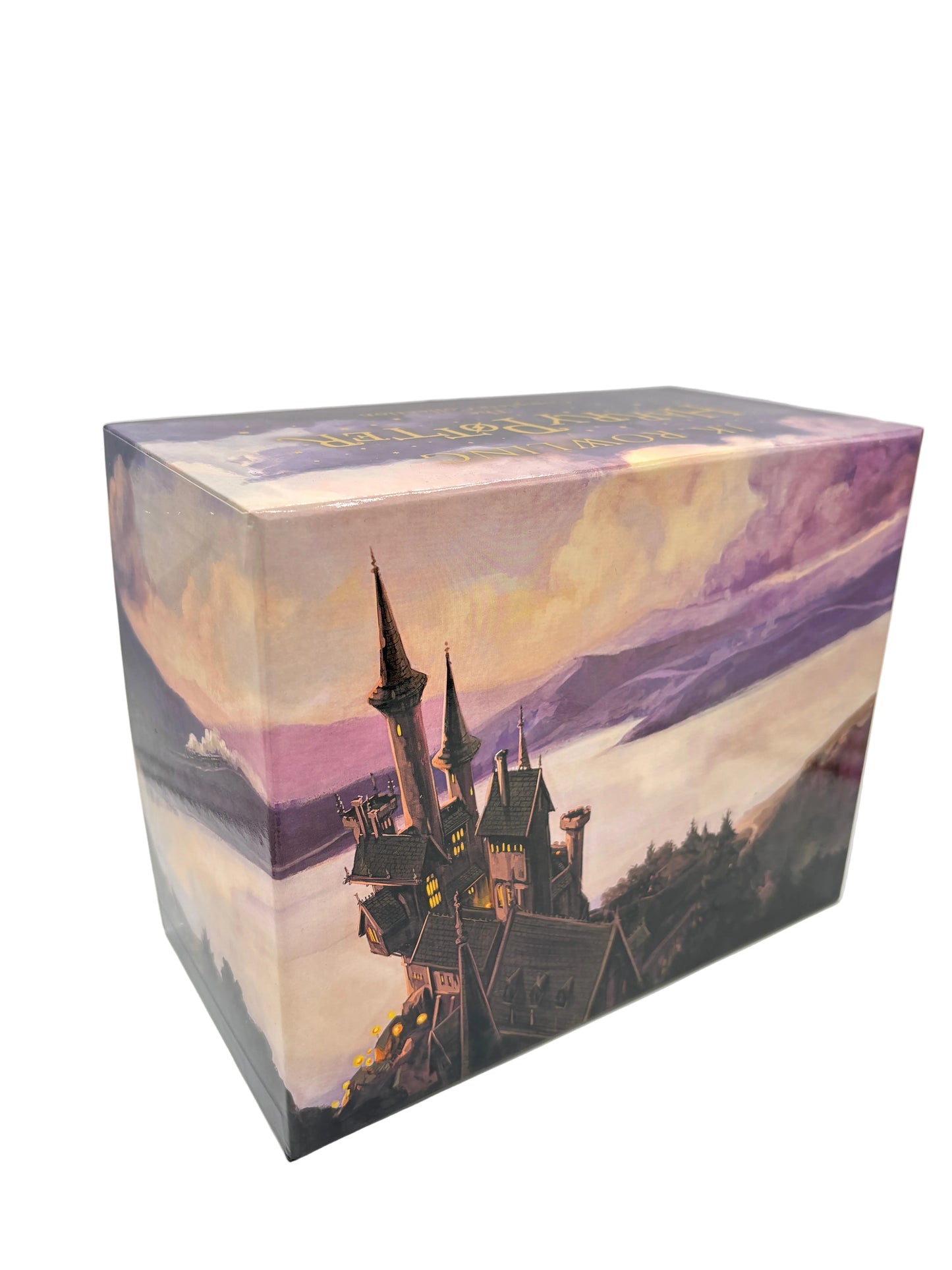 Box set Harry Potter - printed edges - paperback, limba engleză