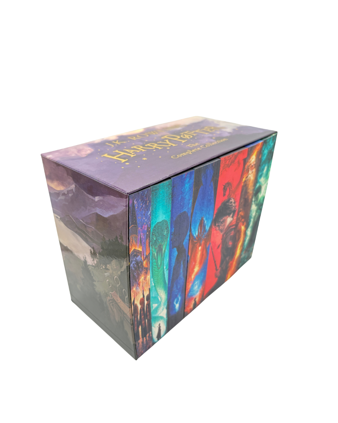 Box set Harry Potter - printed edges