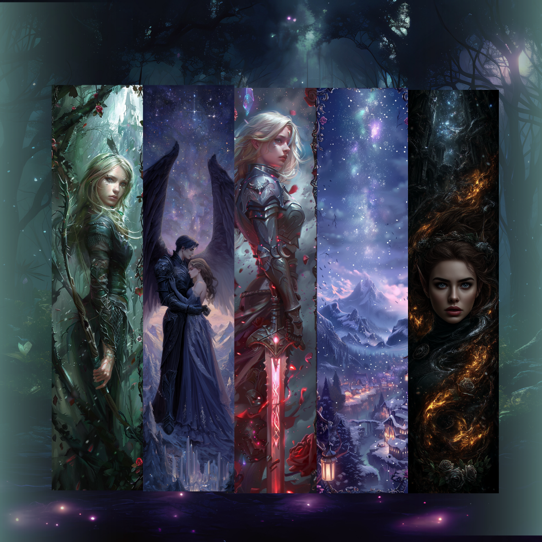 Design printed edges - ACOTAR set