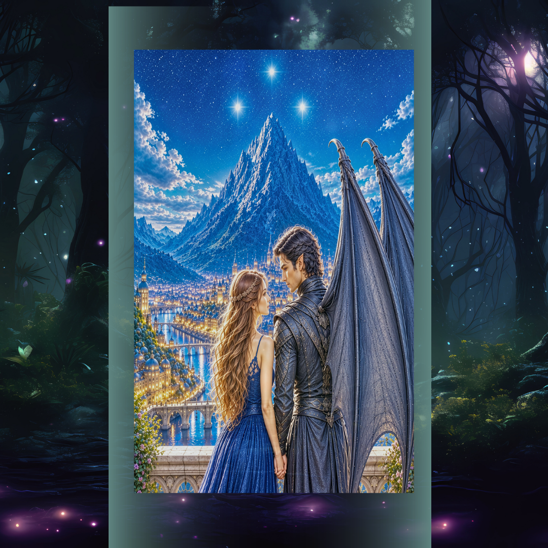 Design printed edges - ACOTAR set - model 4