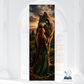 Design printed edges - The Wolf King - Regele Lup