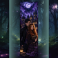 Design printed edges - The magic circle of the black moon