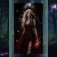 Design printed edges - The magic circle of the black moon
