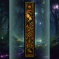 Design printed edges - The magic circle of the black moon