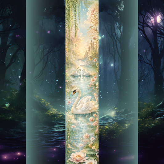 Design printed edges - The Swan's Daughter