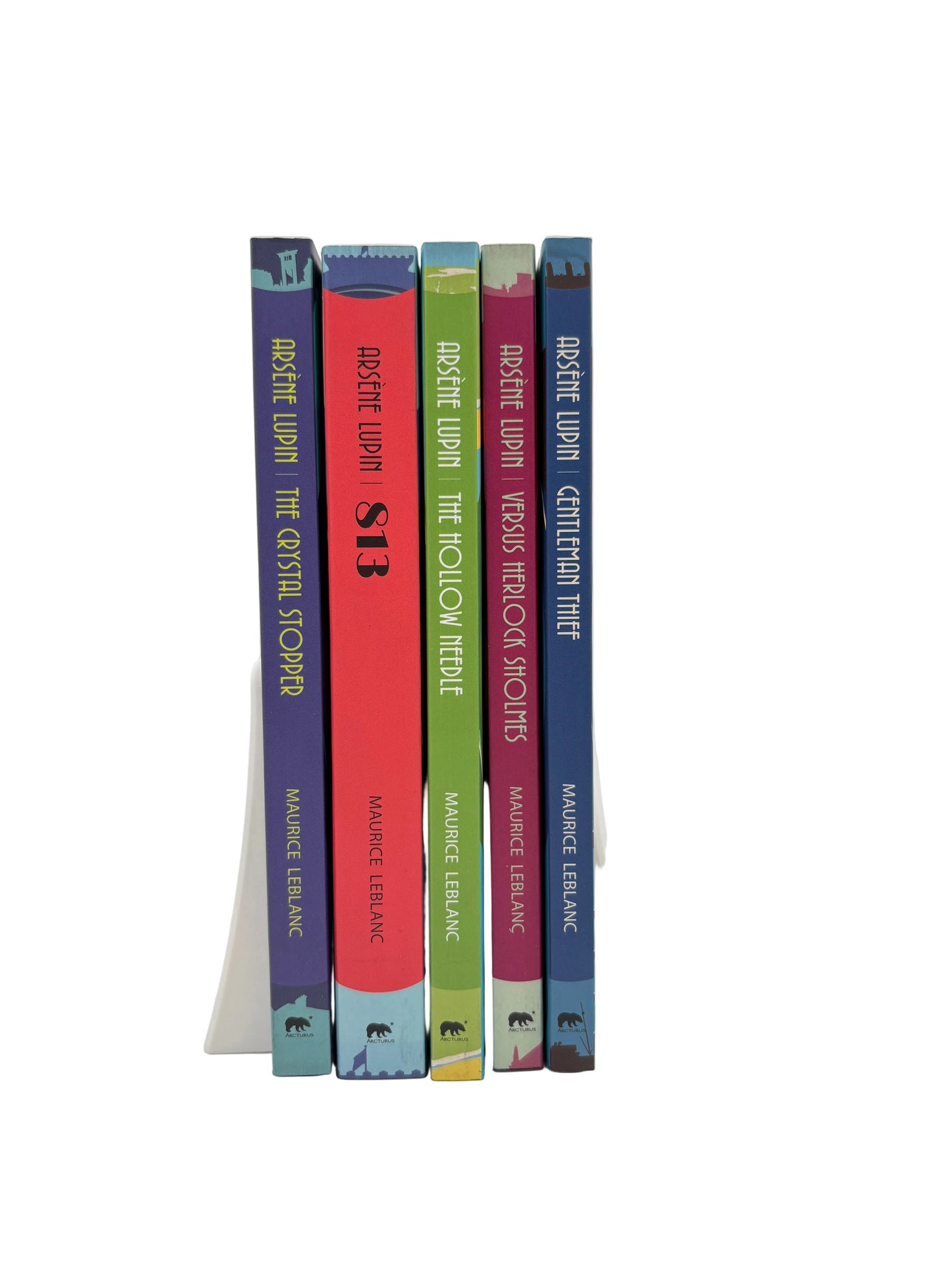Arsène Lupin Collection - printed edges - 5 volume (lb. engleză)