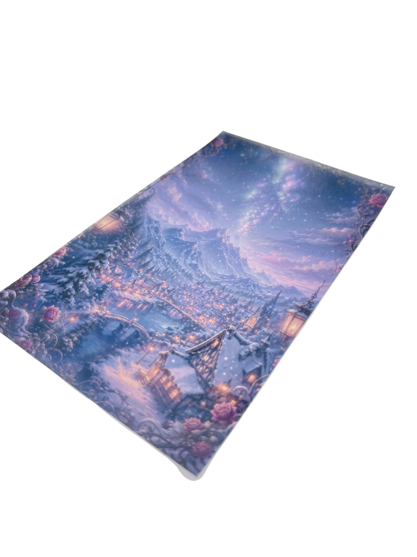 Overlay "A Court of Frost and Starlight" – Velaris - ilustrație detașabilă