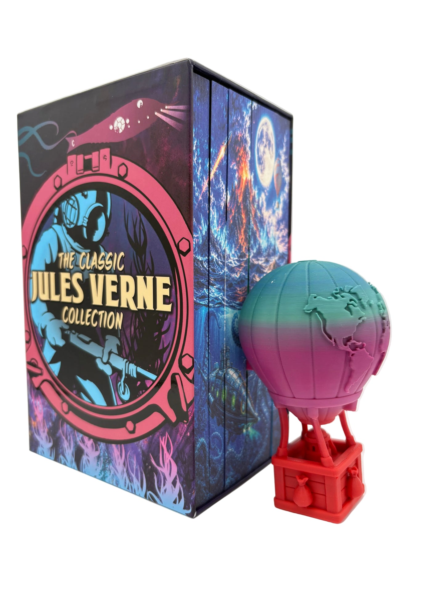 Ornament 3D Jules Verne - Balonul Exploratorului