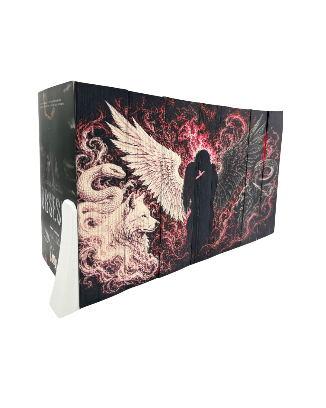 Seria Iubire periculoasă - printed edges - 7 volume