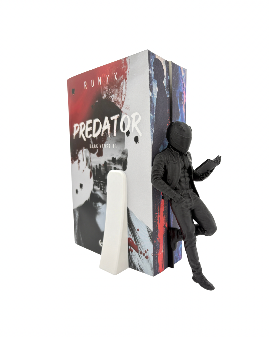 Motociclist Reader – Decor 3D pentru raftul cu cărți