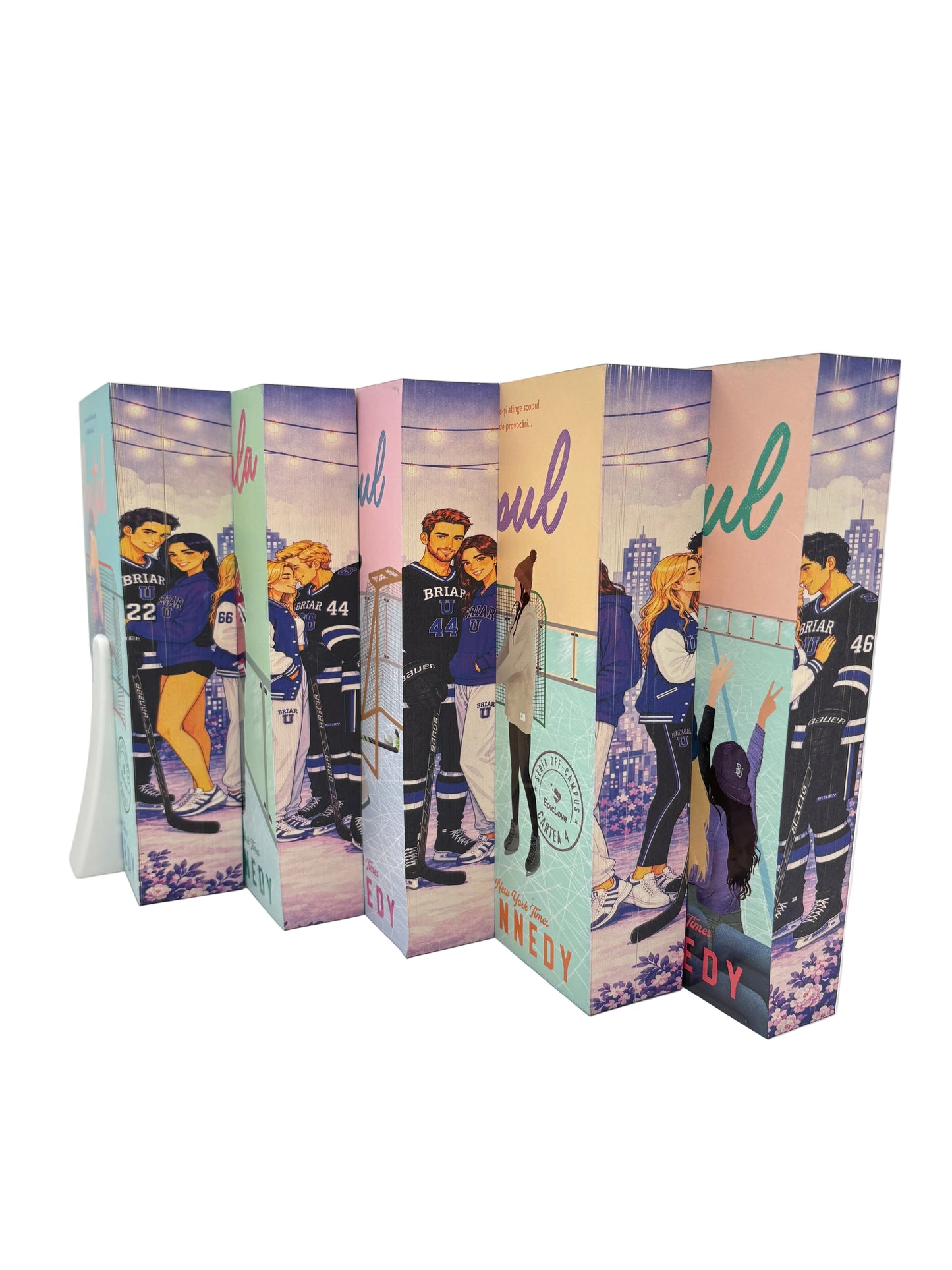 Off-Campus - pachet 5 volume - printed edges