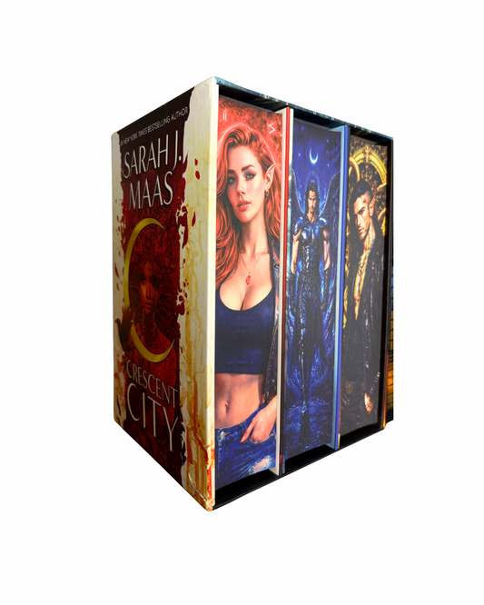 Crescent City Box Set - printed edges (hardcover, lb. engleză)