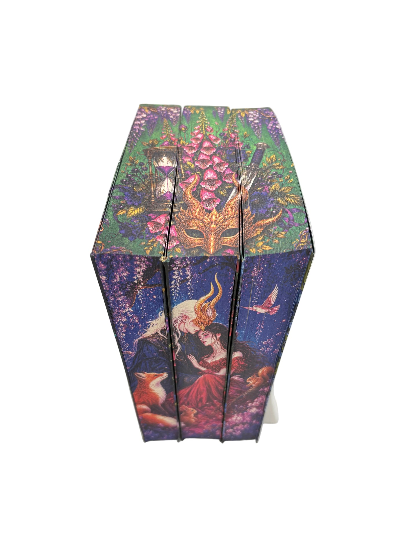 Seria Beladona - printed edges (Beladona, Foxglove, Wisteria)