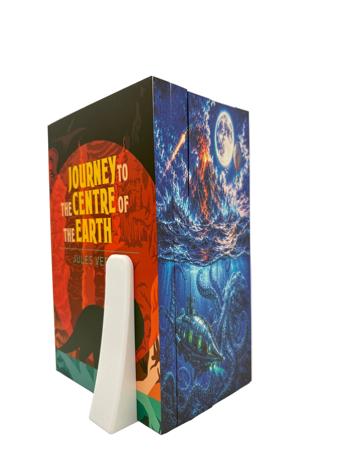Box set Jules Verne - printed edges - 5 volume