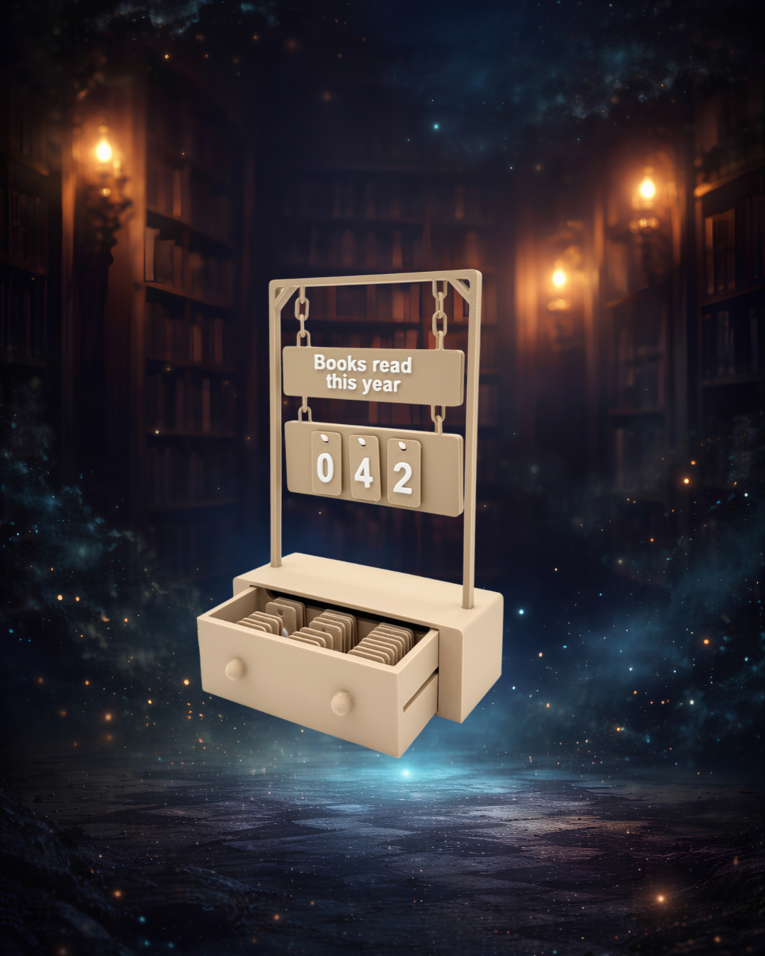 Câte cărți ai citit anul acesta? – Obiect Bookish 3D