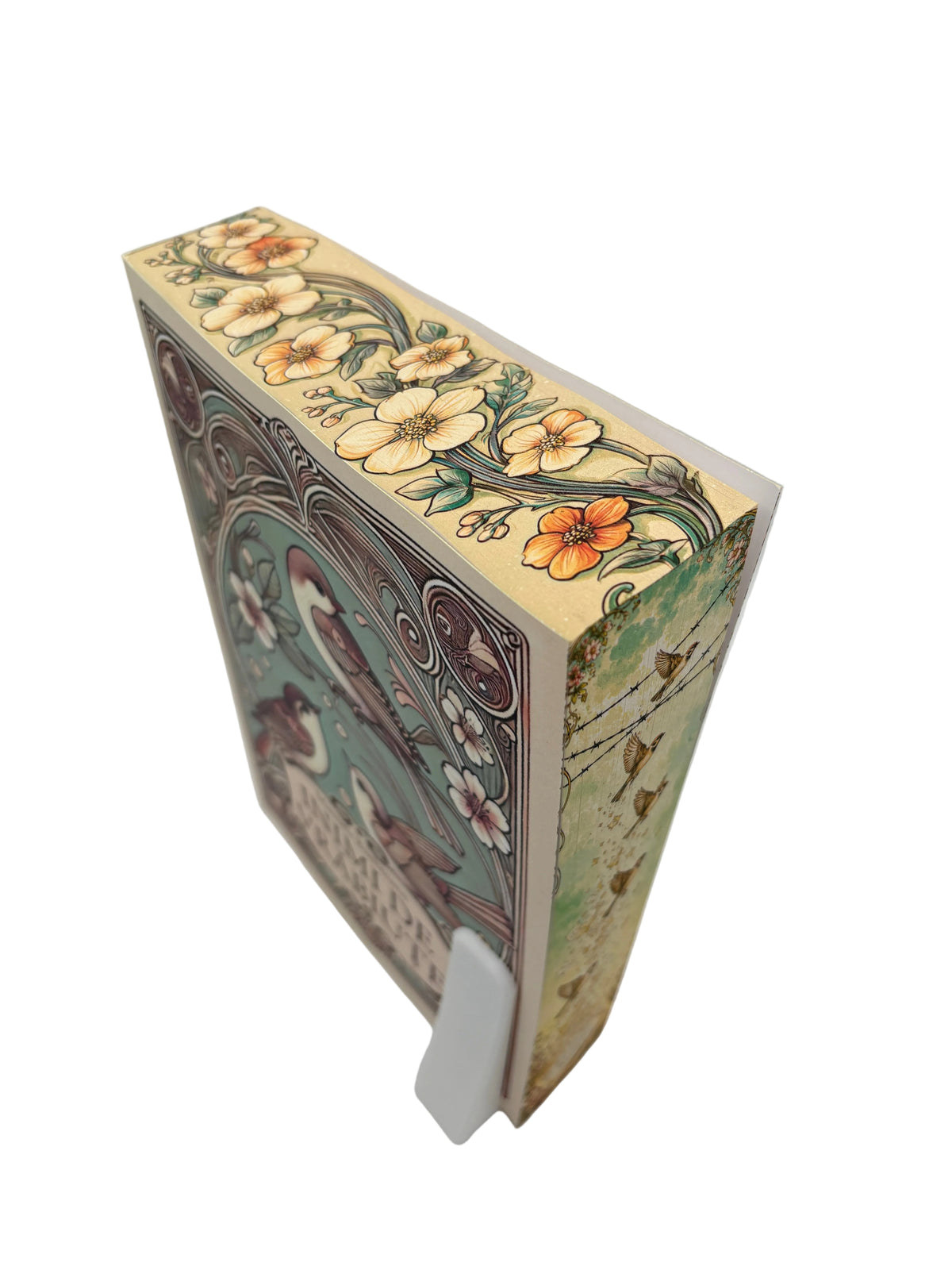 Inimi de vrăbiuțe - printed edges - Manuela Buchmann