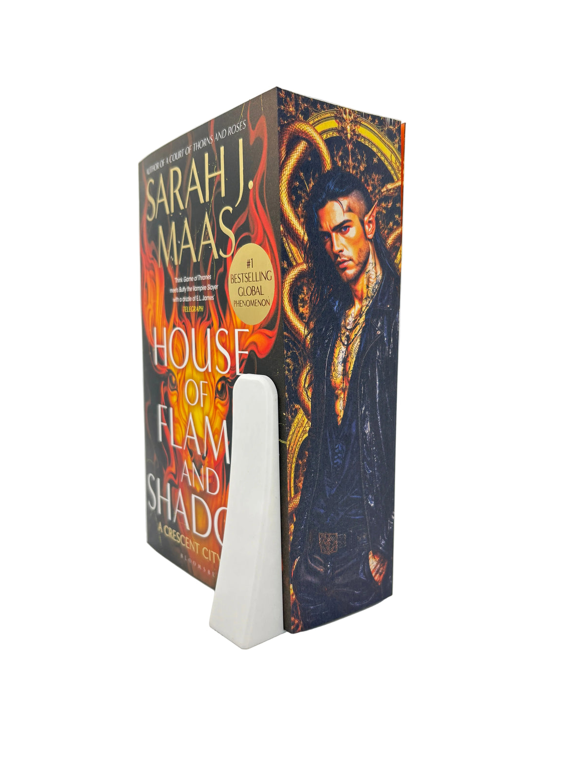House of Flame and Shadow - printed edges - design 2