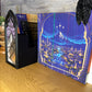 Decor de bibliotecă cu rame și panouri interschimbabile - Cozy vibes Book Nook