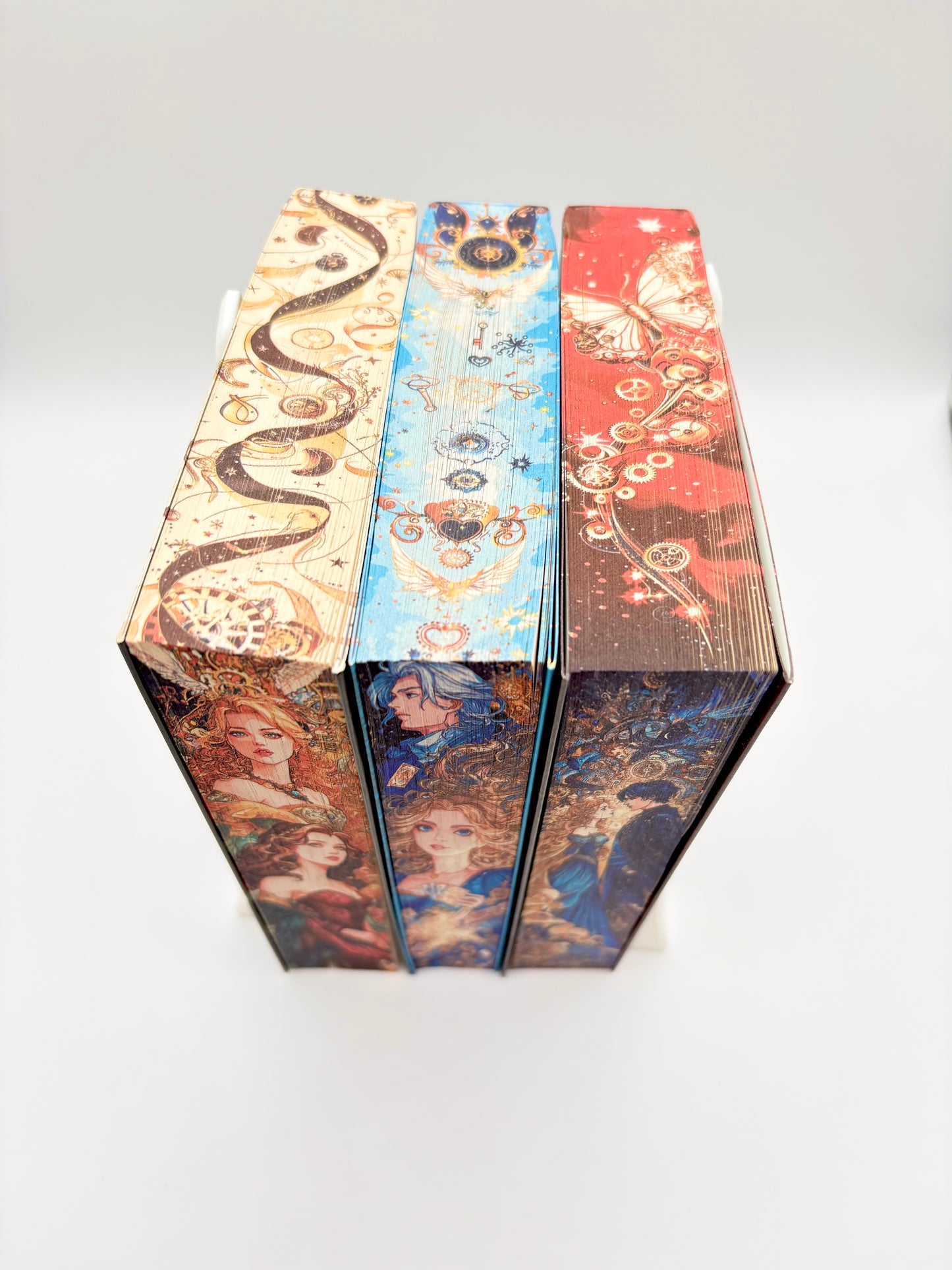 Set Caraval - 3 volume cu printed edges - Stephanie Garber